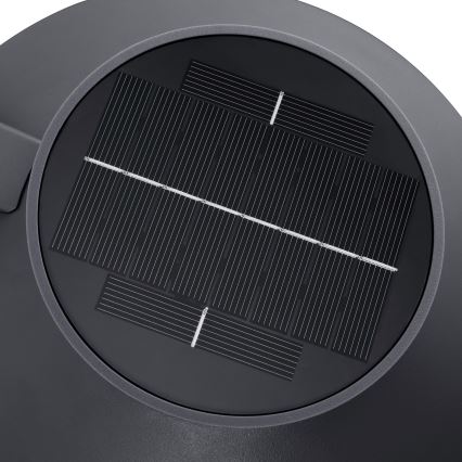 Nordlux - LED Saules enerģijas sienas lampa ar sensoru JUSTINA LED/5W/3,7V IP44