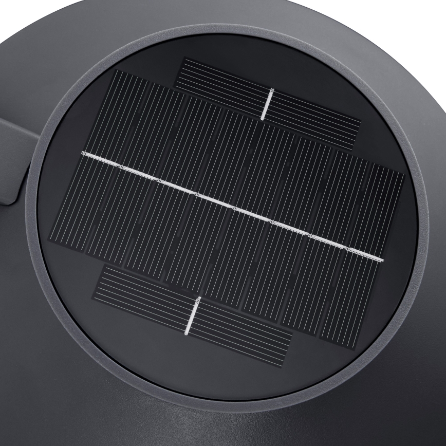 Nordlux - LED Saules enerģijas sienas lampa ar sensoru JUSTINA LED/5W/3,7V IP44