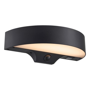 Nordlux - LED Saules enerģijas sienas lampa ar sensoru MONAY LED/5W/5V 3000K IP44