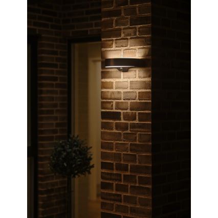 Nordlux - LED Saules enerģijas sienas lampa ar sensoru MONAY LED/5W/5V 3000K IP44