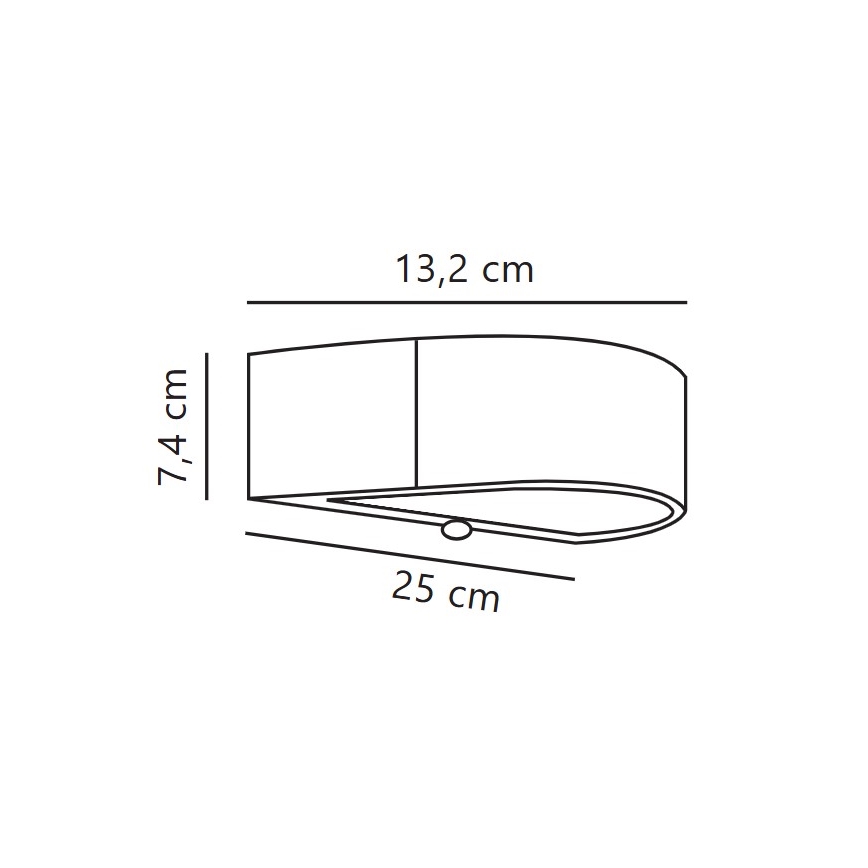 Nordlux - LED Saules enerģijas sienas lampa ar sensoru MONAY LED/5W/5V 3000K IP44