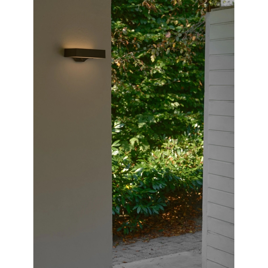 Nordlux - LED Saules enerģijas sienas lampa ar sensoru MONAY LED/5W/5V 3000K IP44