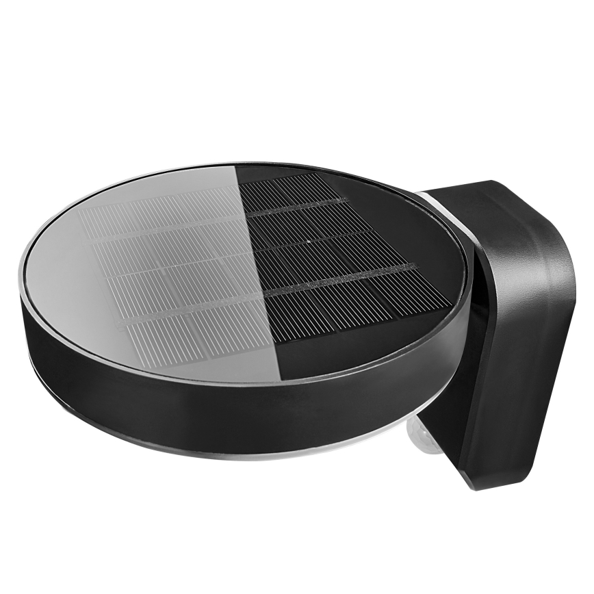Nordlux - LED Saules enerģijas sienas lampa ar sensoru RICA LED/5W/3,7V IP44 apaļa