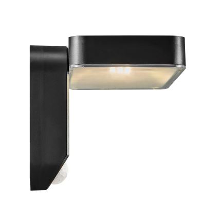 Nordlux - LED Saules enerģijas sienas lampa ar sensoru RICA LED/5W/3,7V IP44 2200 mAh leņķa