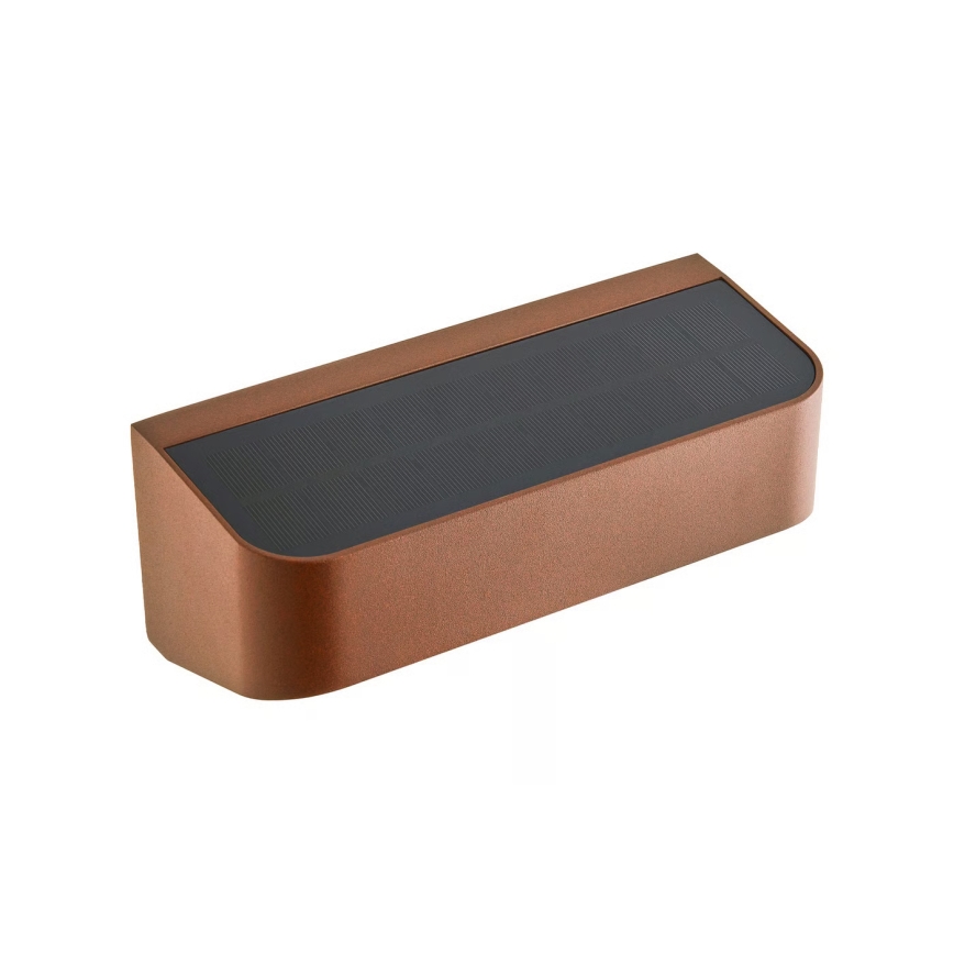 Nordlux - LED saules gaismeklis ar sensoru MARCELLIO LED/5W/5V IP54 2200 mAh brūns