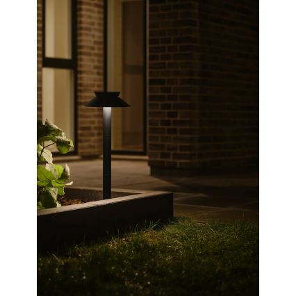 Nordlux - LED saules lampa ar sensoru LED/5W/3,7V IP44 melna 60 cm