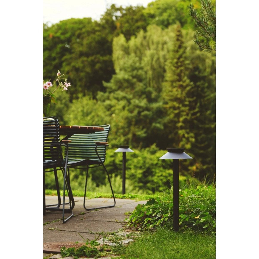 Nordlux - LED saules lampa ar sensoru LED/5W/3,7V IP44 melna 60 cm