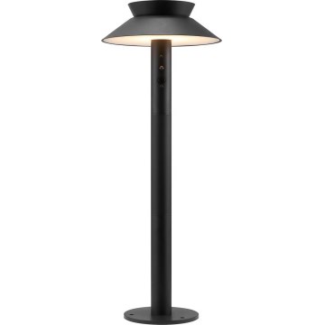Nordlux - LED saules lampa ar sensoru LED/5W/3,7V IP44 melna