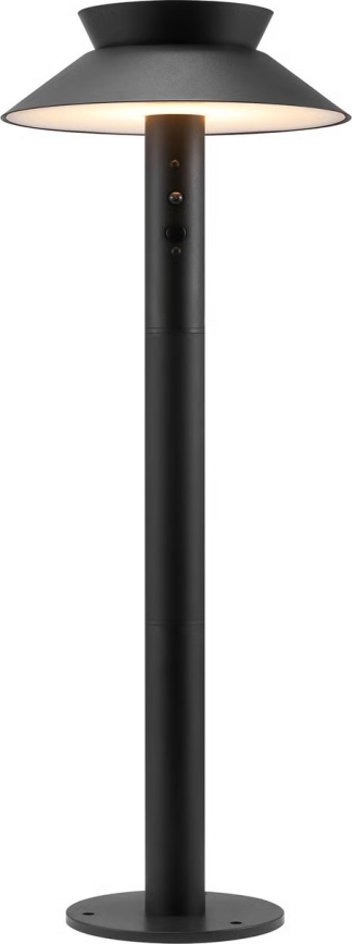 Nordlux - LED saules lampa ar sensoru LED/5W/3,7V IP44 melna