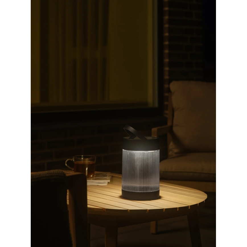 Nordlux - LED saules lampa COUPAR LED/3,2W/3,7V melna