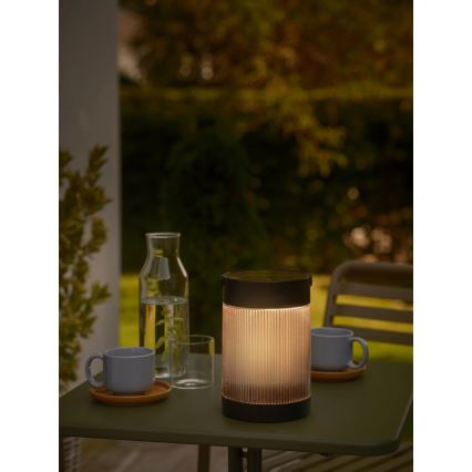 Nordlux - LED saules lampa COUPAR LED/3,2W/3,7V melna