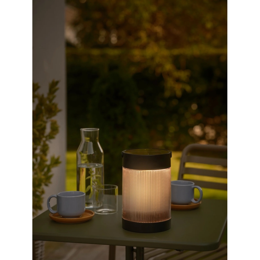 Nordlux - LED saules lampa COUPAR LED/3,2W/3,7V melna