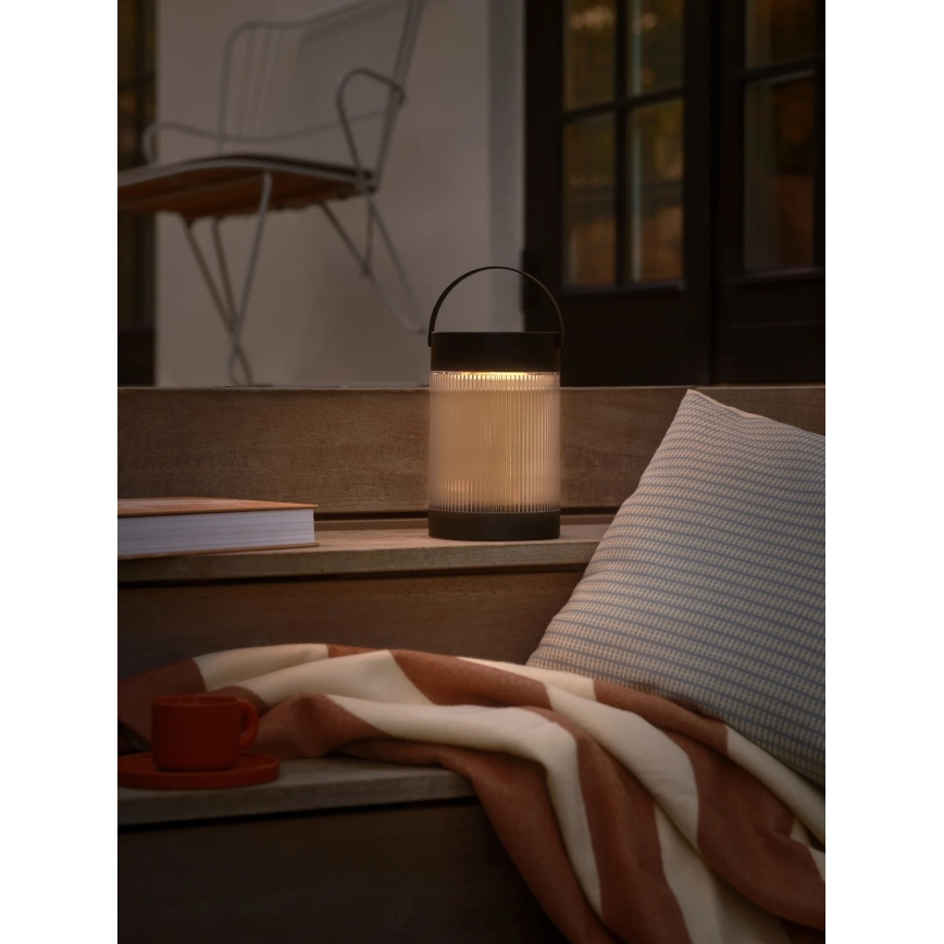 Nordlux - LED saules lampa COUPAR LED/3,2W/3,7V melna