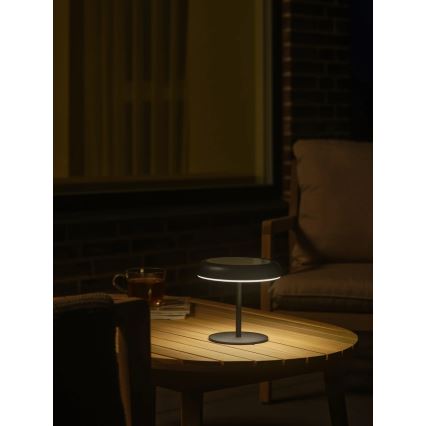 Nordlux - LED saules lampa ELMER LED/2W/3,7V IP44 melna