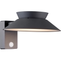 Nordlux - LED saules sienas gaismeklis ar sensoru JUSTINA LED/5W/3,7V IP44 1800 mAh