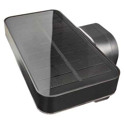 Nordlux - LED Saules sienas lampa ar sensoru RICA LED/5W/3,7V IP44 2200 mAh kvadrātveida