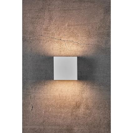 Nordlux - LED dimējams āra sienas gaismeklis TURN LED/13,8W/230V IP54 balta