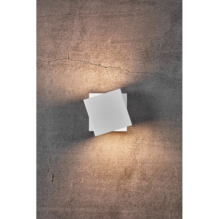 Nordlux - LED dimējams āra sienas gaismeklis TURN LED/13,8W/230V IP54 balta