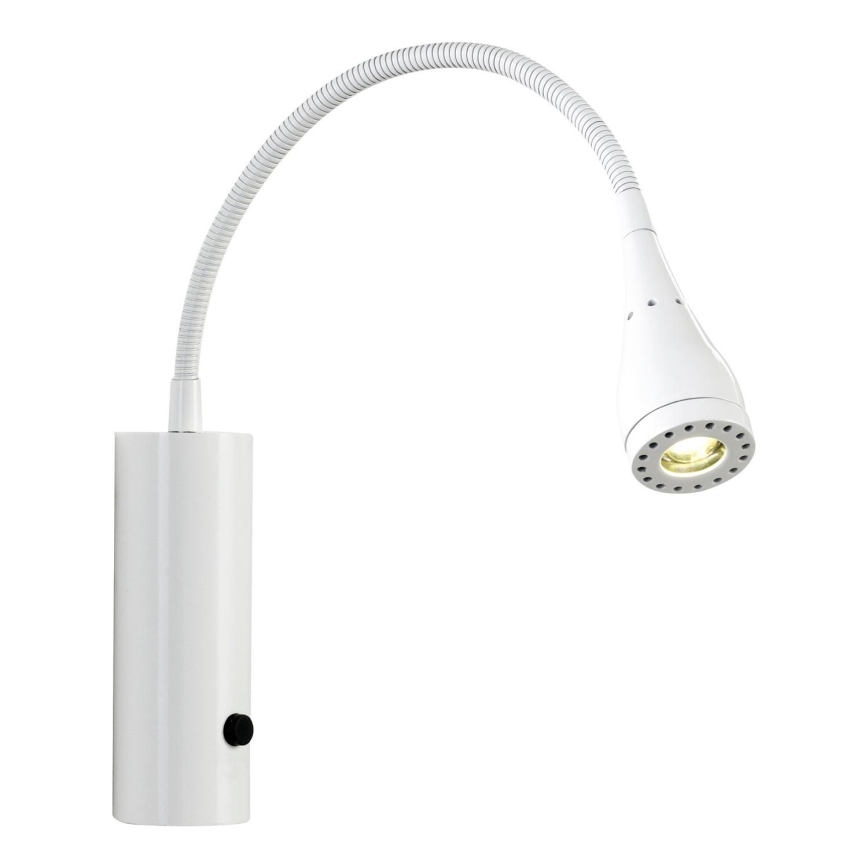 Nordlux - LED Sienas starmetis MENTO LED/3W/230V balta
