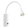 Nordlux - LED Sienas starmetis MENTO LED/3W/230V balta