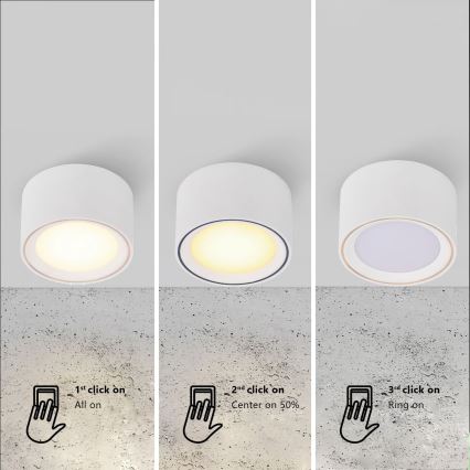Nordlux - LED Starmetis FALLON LED/5,5W/230V balta