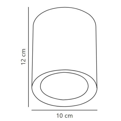 Nordlux - LED Starmetis FALLON LONG LED/5,5W/230V balta