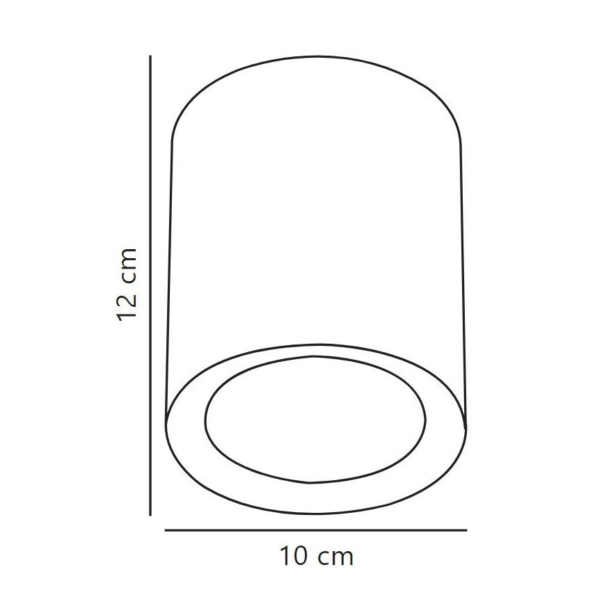 Nordlux - LED Starmetis FALLON LONG LED/5,5W/230V melna