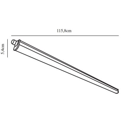 Nordlux - LED tehniskais gaismeklis WESTPORT LED/39W/230V 4000K IP65