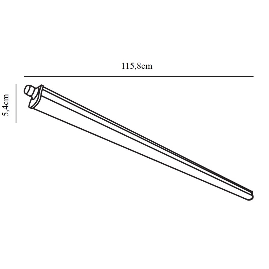 Nordlux - LED tehniskais gaismeklis WESTPORT LED/39W/230V 4000K IP65