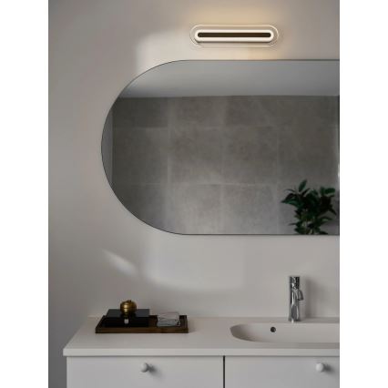 Nordlux - LED vannas istabas sienas gaismeklis CAVARA LED/11W/230V 3000/4000K IP44 melns