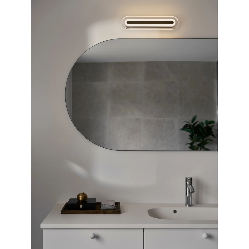 Nordlux - LED vannas istabas sienas gaismeklis CAVARA LED/11W/230V 3000/4000K IP44 melns