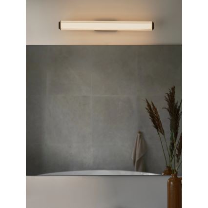 Nordlux - LED dimējamais vannas istabas sienas gaismeklis VIRELLE LED/12W/230V 3000/4000K IP44 melns