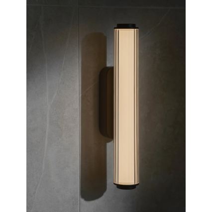 Nordlux - LED vannasistabas sienas gaismeklis VIRELLE ar regulējamu spilgtumu LED/8W/230V 3000/4000K IP44 melns