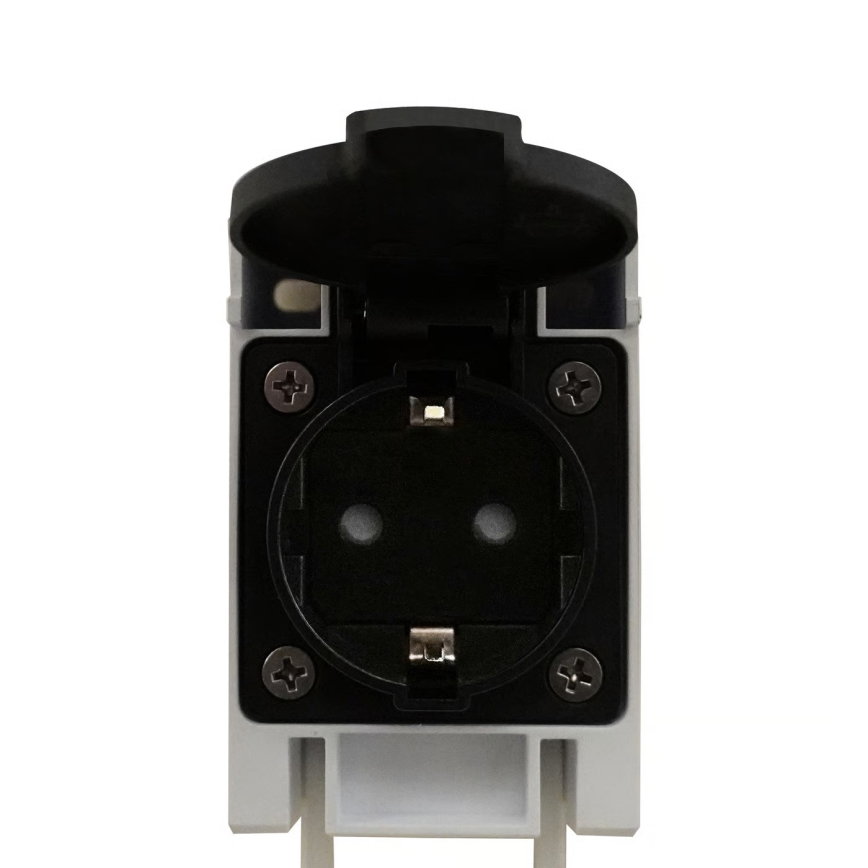 Nordlux - LED spoguļa apgaismojums vannas istabai ar kontaktligzdu MALAIKA LED/15W/230V IP44 68,4 cm balts