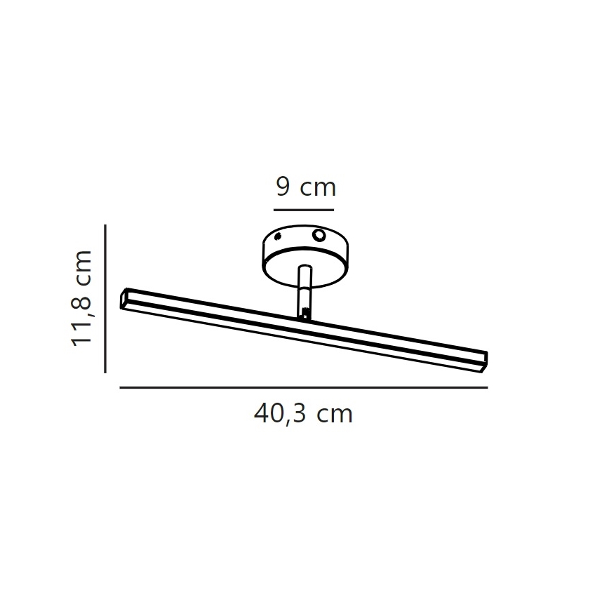 Nordlux - LED Vannas istabas spoguļa apgaismojums IP LED/6,2W/230V IP44 40 cm balta