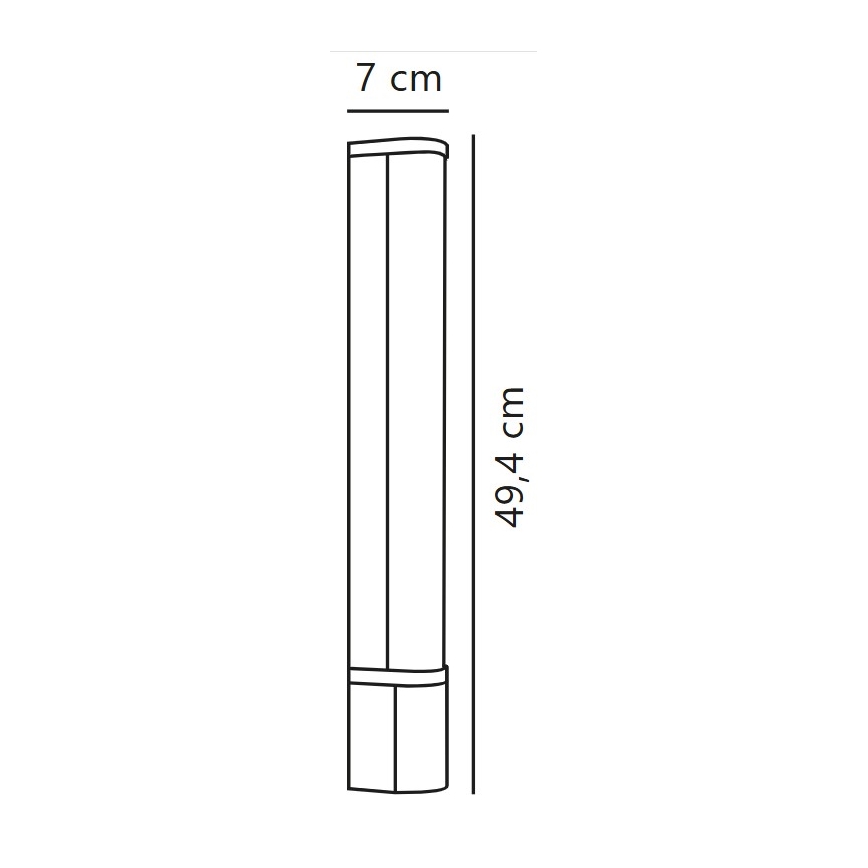 Nordlux - LED Vannas istabas spoguļa apgaismojums MALAIKA LED/6W/230V 3000K IP44 balta