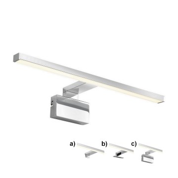 Nordlux - LED Vannas istabas spoguļa apgaismojums MARLEE LED/8,9W/230V IP44 3000K 50 cm spīdīgi hromēts