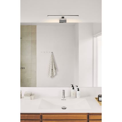 Nordlux - LED Vannas istabas spoguļa apgaismojums MARLEE LED/8,9W/230V IP44 3000K 50 cm spīdīgi hromēts
