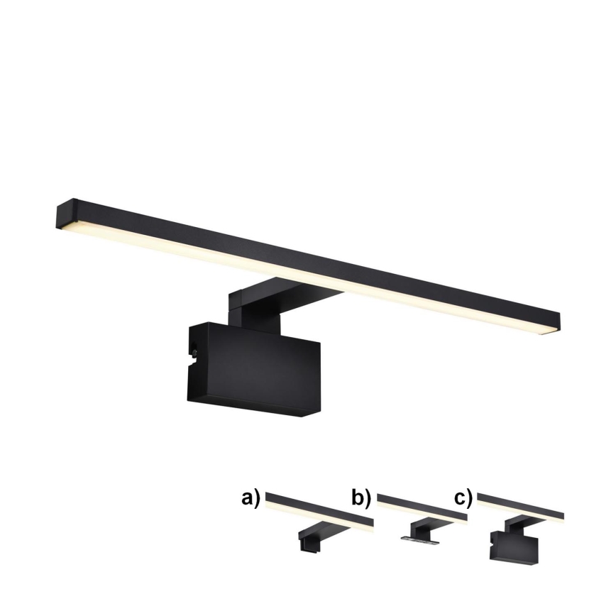 Nordlux - LED Vannas istabas spoguļa apgaismojums MARLEE LED/8,9W/230V IP44 melna
