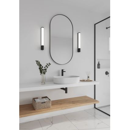 Nordlux - LED Vannas istabas spoguļa lampa MALAIKA LED/6W/230V 3000K IP44 melna
