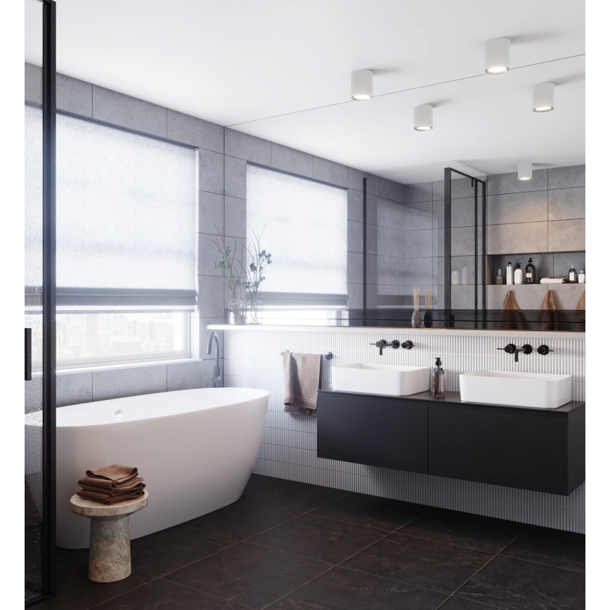 Nordlux - dimējams LED vannas istabas punktveida gaismeklis LANDON LED/6,5W/230V IP44 balts