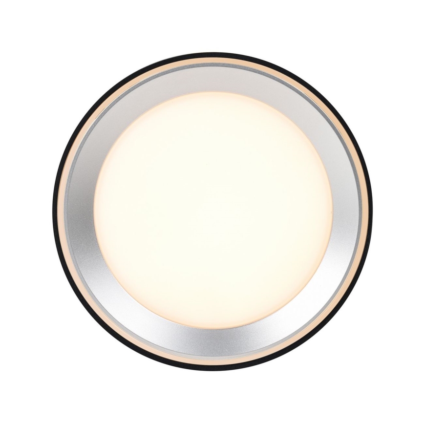 Nordlux - LED ar regulējamu spilgtumu vannas istabas virziena gaismeklis LANDON LED/6,5W/230V IP44 melns