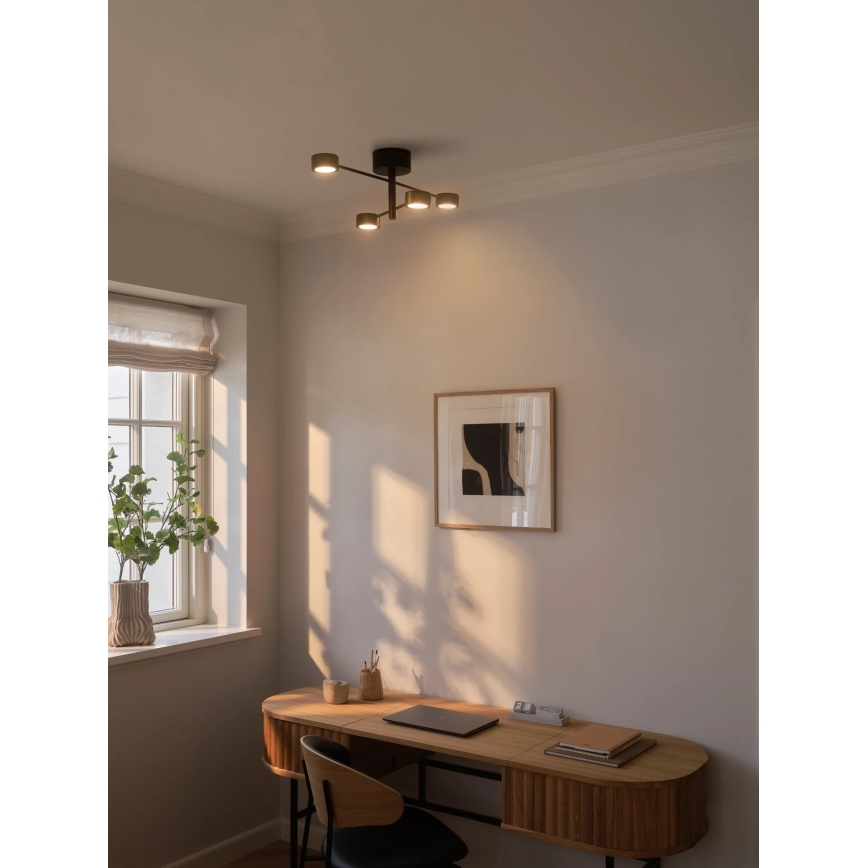 Nordlux - LED virsmas montējamā griestu lampa CLYDE 4xLED/4W/230V
