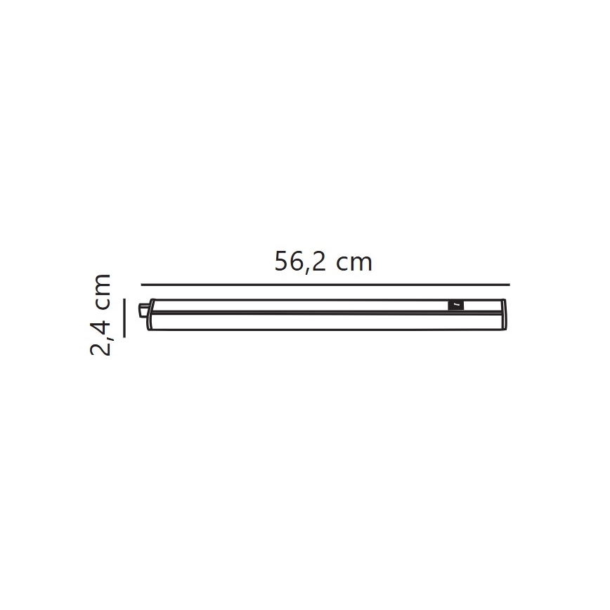 Nordlux - LED Virtuves zem skapīša lampa LATONA LED/8W/230V 3000/4000K 56,2 cm