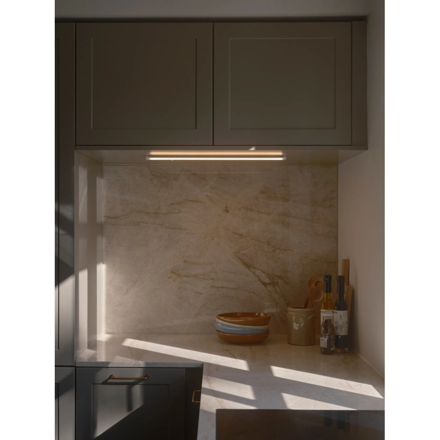 Nordlux - LED Virtuves zem skapīša lampa PRESTON LED/8W/230V 3000/4000K 55 cm