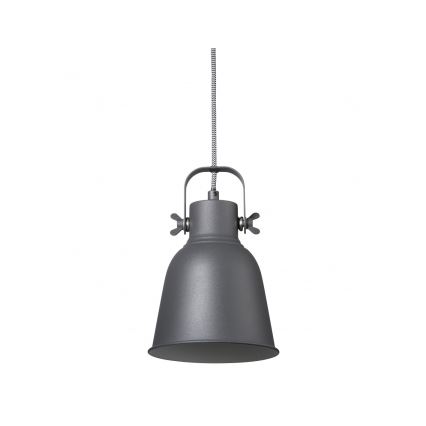 Nordlux - Lustra ar auklu ADRIAN 1xE27/25W/230V d. 16 cm antracīta