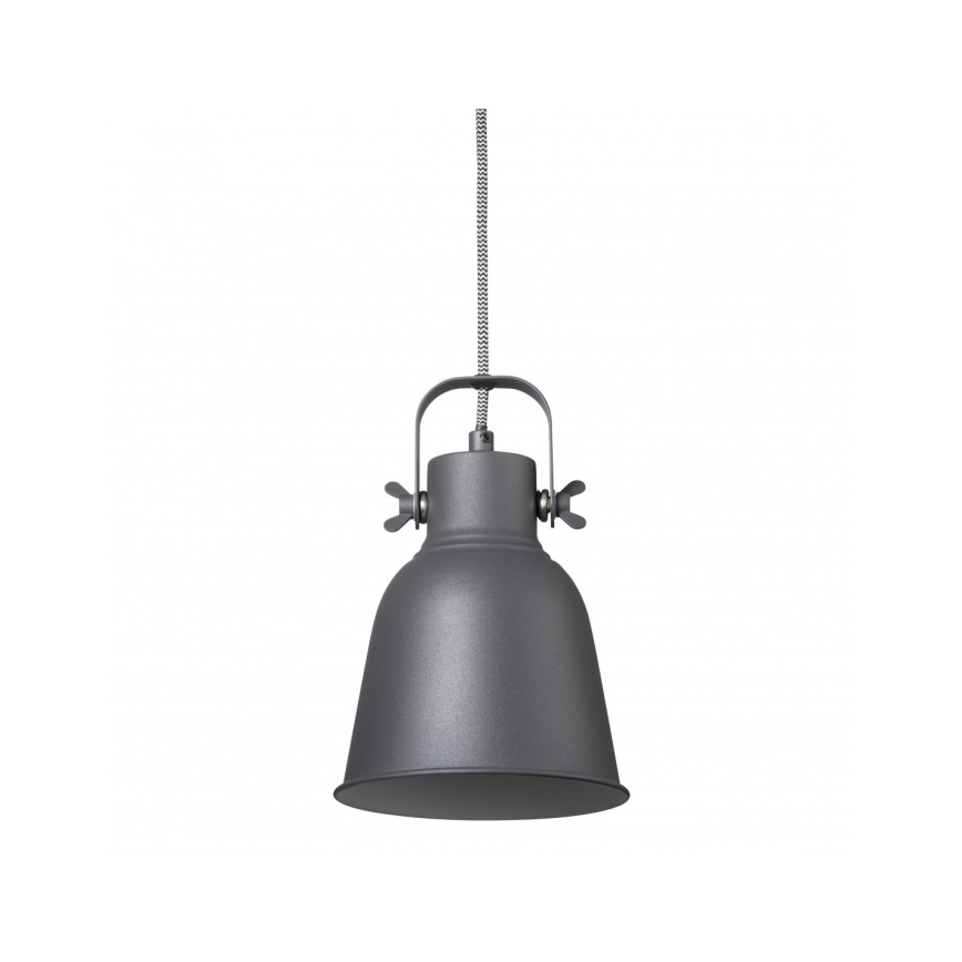 Nordlux - Lustra ar auklu ADRIAN 1xE27/25W/230V d. 16 cm antracīta