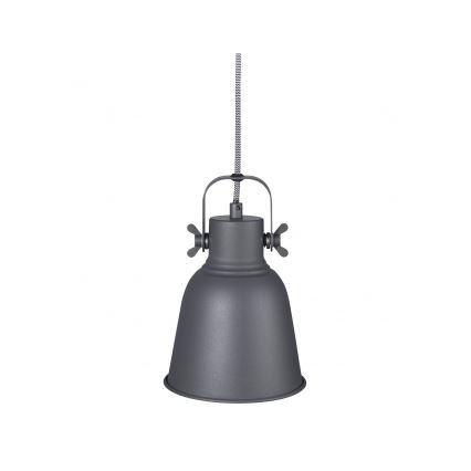 Nordlux - Lustra ar auklu ADRIAN 1xE27/25W/230V d. 16 cm antracīta