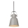 Nordlux - Lustra ar auklu ADRIAN 1xE27/25W/230V d. 16 cm pelēka