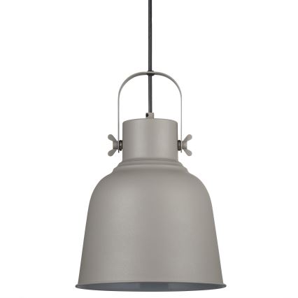 Nordlux - Lustra ar auklu ADRIAN 1xE27/25W/230V d. 25 cm pelēka